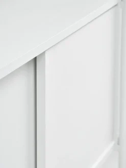 LINDVEDEstantería LINDVED 6 estantes 2 puertas blanco