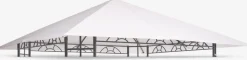 LOFOTENTecho para cenador LOFOTEN A3xL3m blanco