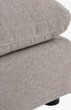 LYBYMódulo de sofá LYBY chaise longue/puf tela arena