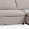 LYBYSofá modular LYBY 3 plazas chaise longue tela arena