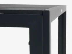MADERUP + GUDHJEMMesa MADERUP L150 + 4 sillas GUDHJEM negro