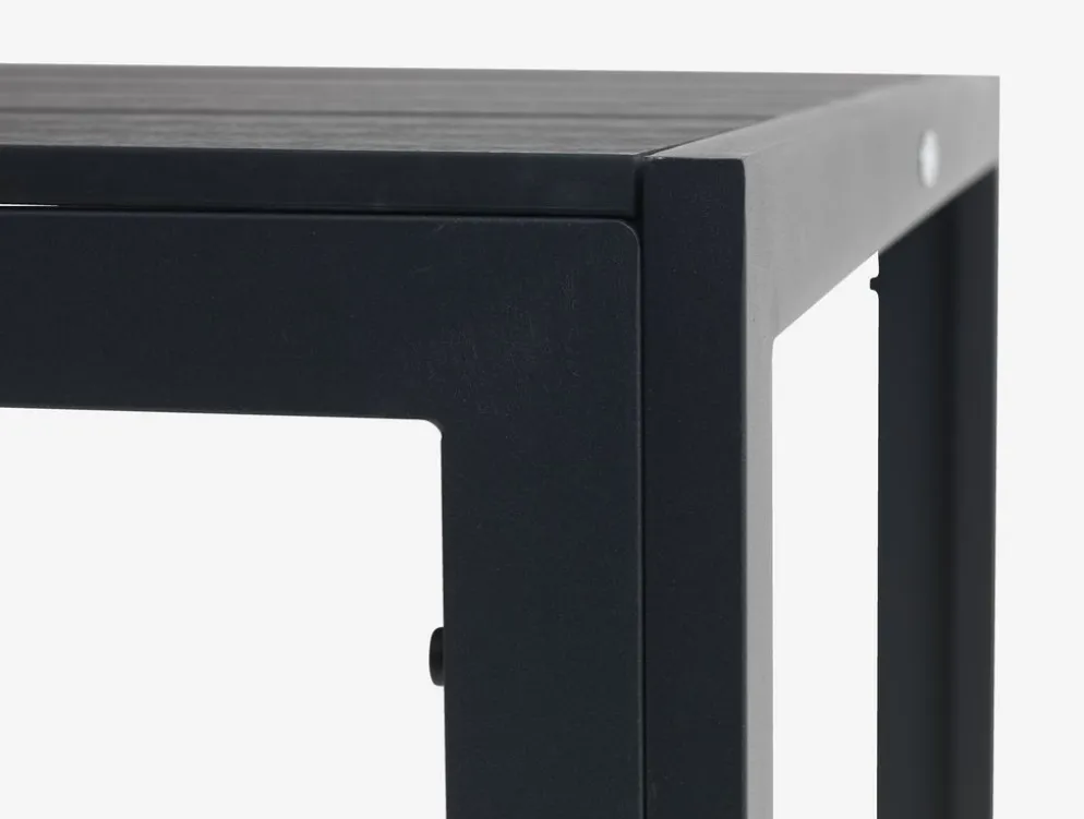 MADERUPMesa de jardín MADERUP A90xL150 negro