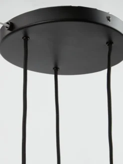 MAGNARLámpara de techo MAGNAR 3 en 1 Ø22xA220cm negro