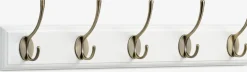 MALLINGPerchero MALLING 5 ganchos blanco
