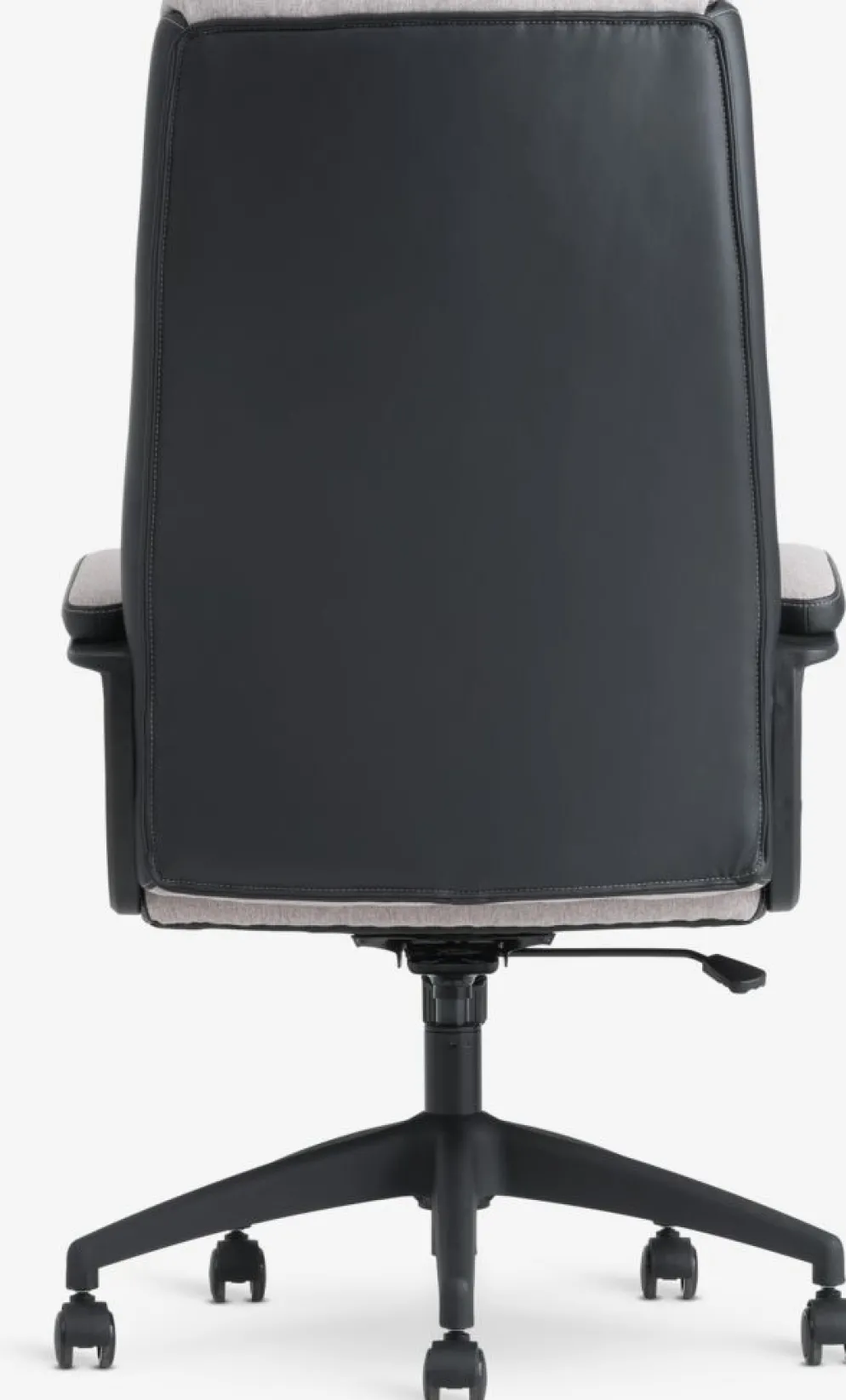 MARBJERGSilla de oficina MARBJERG polipiel negro/gris