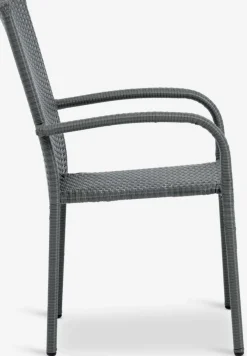 MARIELYST + GUDHJEMMesa MARIELYST L205 + 4 sillas GUDHJEM gris