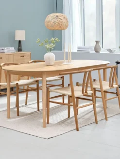 MARSTRANDMesa de comedor MARSTRAND 100x200/280 roble natural