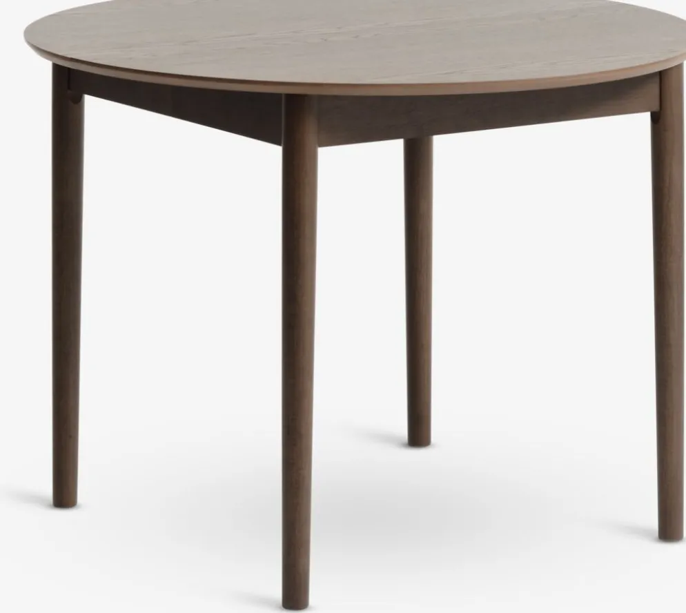 MARSTRANDMesa de comedor MARSTRAND Ø110/110x200 roble oscuro