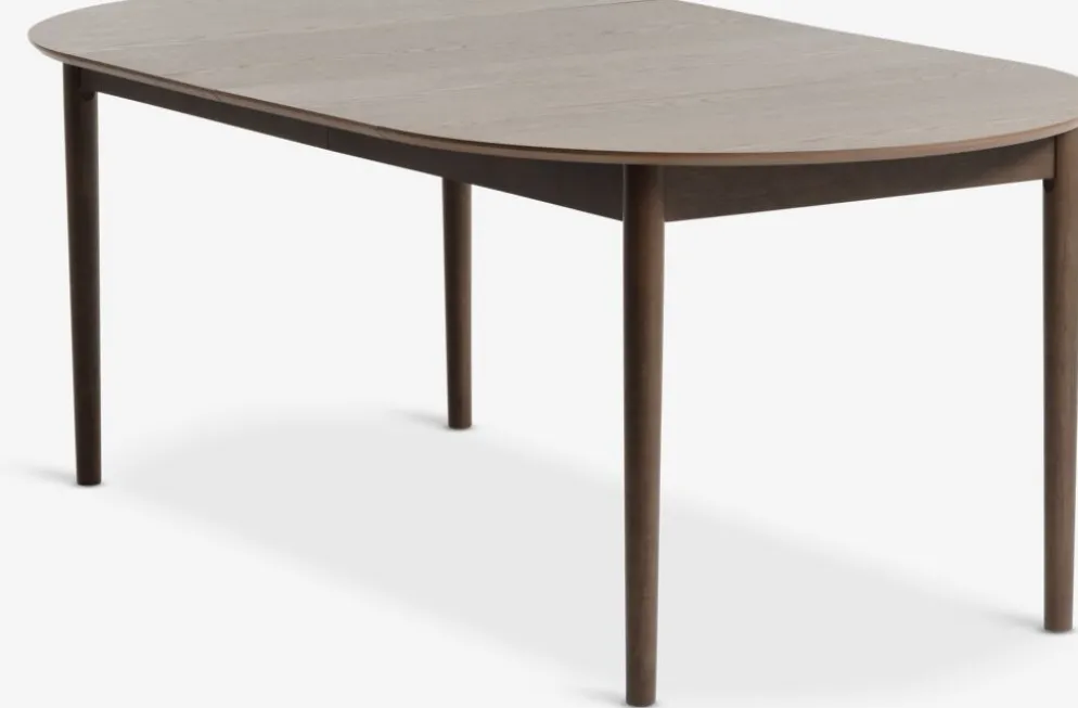 MARSTRANDMesa de comedor MARSTRAND Ø110/110x200 roble oscuro