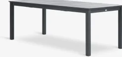 MOSS + STRANDBYMesa MOSS L214/315 + 4 sillas STRANDBY gris