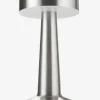 MUSVITLámpara de mesa recargable MUSVIT Ø11xA21cm cromo