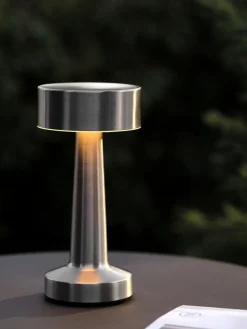 MUSVITLámpara de mesa recargable MUSVIT Ø11xA21cm cromo
