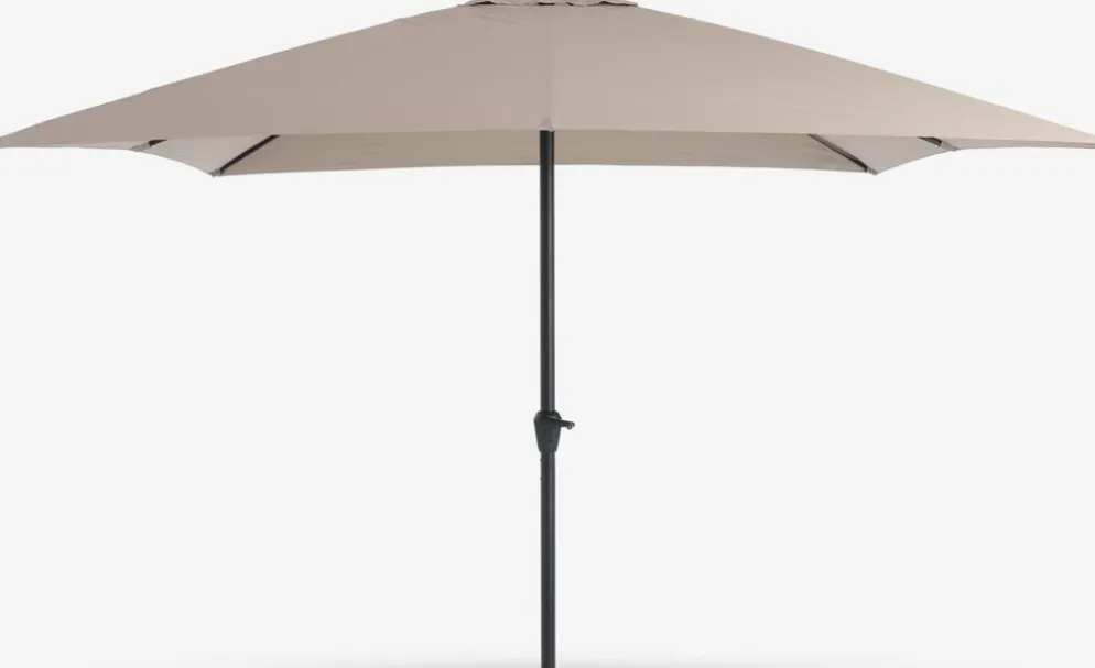 NAMDALSombrilla inclinable NAMDAL A280xL280 arena oscuro