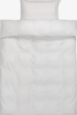 NELLGOLDJuego funda nórdica satén NELL 155x220 blanco