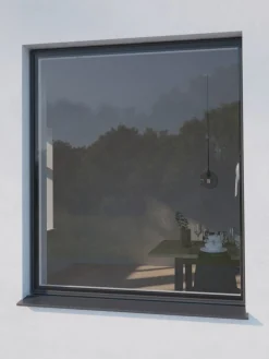NYORDMosquitera NYORD 150x130 para ventana negro