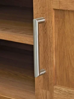 OLDEMueble TV OLDE 150cm 2 puertas 1 estante roble natural