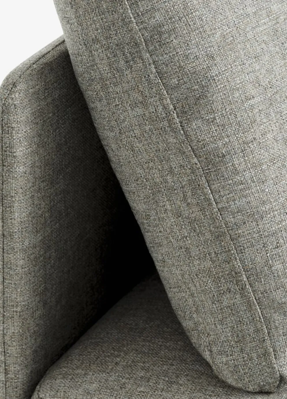 OLSTRUPSofá cama OLSTRUP 1,5 plazas tela gris