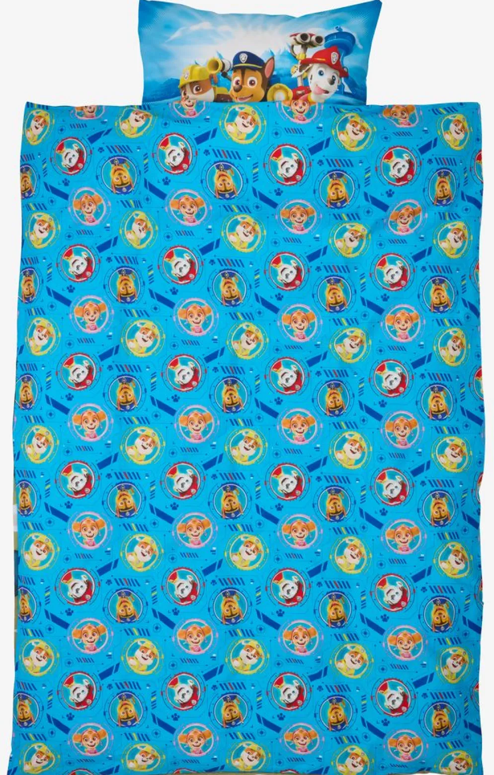 PAW PATROLJuego funda nórdica PATRULLA CANINA 155x220 azul