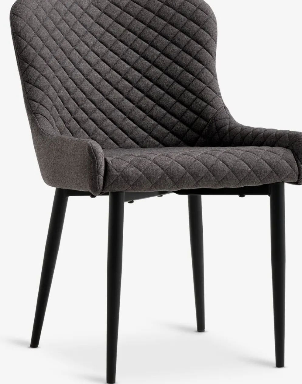 PEBRINGESilla de comedor PEBRINGE gris/negro