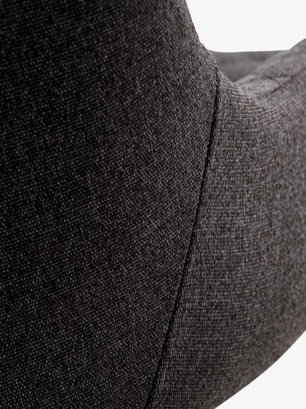 PEBRINGESilla de comedor PEBRINGE gris/negro
