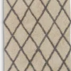 PENGEURTAlfombra PENGEURT 70x160 blanco crudo/gris