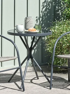 RADSTRUPMesa de balcón RADSTRUP Ø60 negro