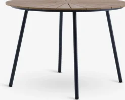 RANGSTRUP + TUERNEMesa RANGSTRUP Ø110 + 4 sillas TUERNE natural