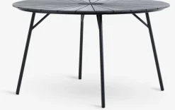 RANGSTRUPMesa de jardín RANGSTRUP Ø130 negro/negro