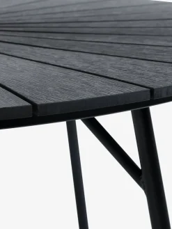 RANGSTRUPMesa de jardín RANGSTRUP Ø130 negro/negro