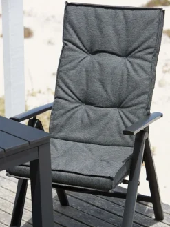 REBSENGECojín de jardín para silla reclinable REBSENGE gris oscuro