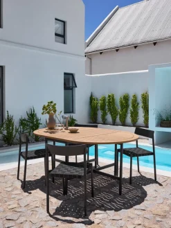 RENAMesa de jardín RENA A121xL59/175 madera dura