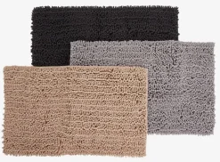 ROSVIKPLUSAlfombrilla de baño ROSVIK 50x80cm chenilla arena