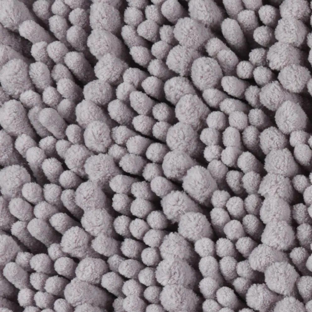 ROSVIKPLUSAlfombrilla de baño ROSVIK 50x80cm chenilla gris