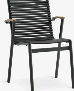 SADBJERGSilla apilable SADBJERG negro