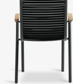 SADBJERGSilla apilable SADBJERG negro
