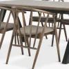 SANDBY + LYKSBORGMesa SANDBY L160 roble oscuro + 4 LYKSBORG roble oscuro