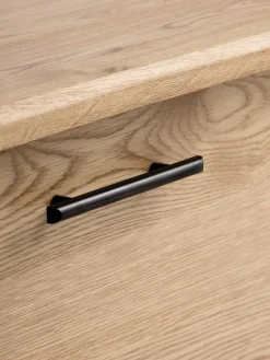 SANDBYAparador SANDBY 2 puertas + 3 cajones roble natural/negro