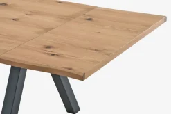 SANDBYMesa de comedor SANDBY 100x210 roble natural/negro