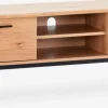 SANDBYMueble TV SANDBY 2 puertas roble natural/negro