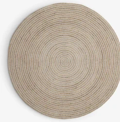 SANDELTREAlfombra SANDELTRE Ø120 natural/gris