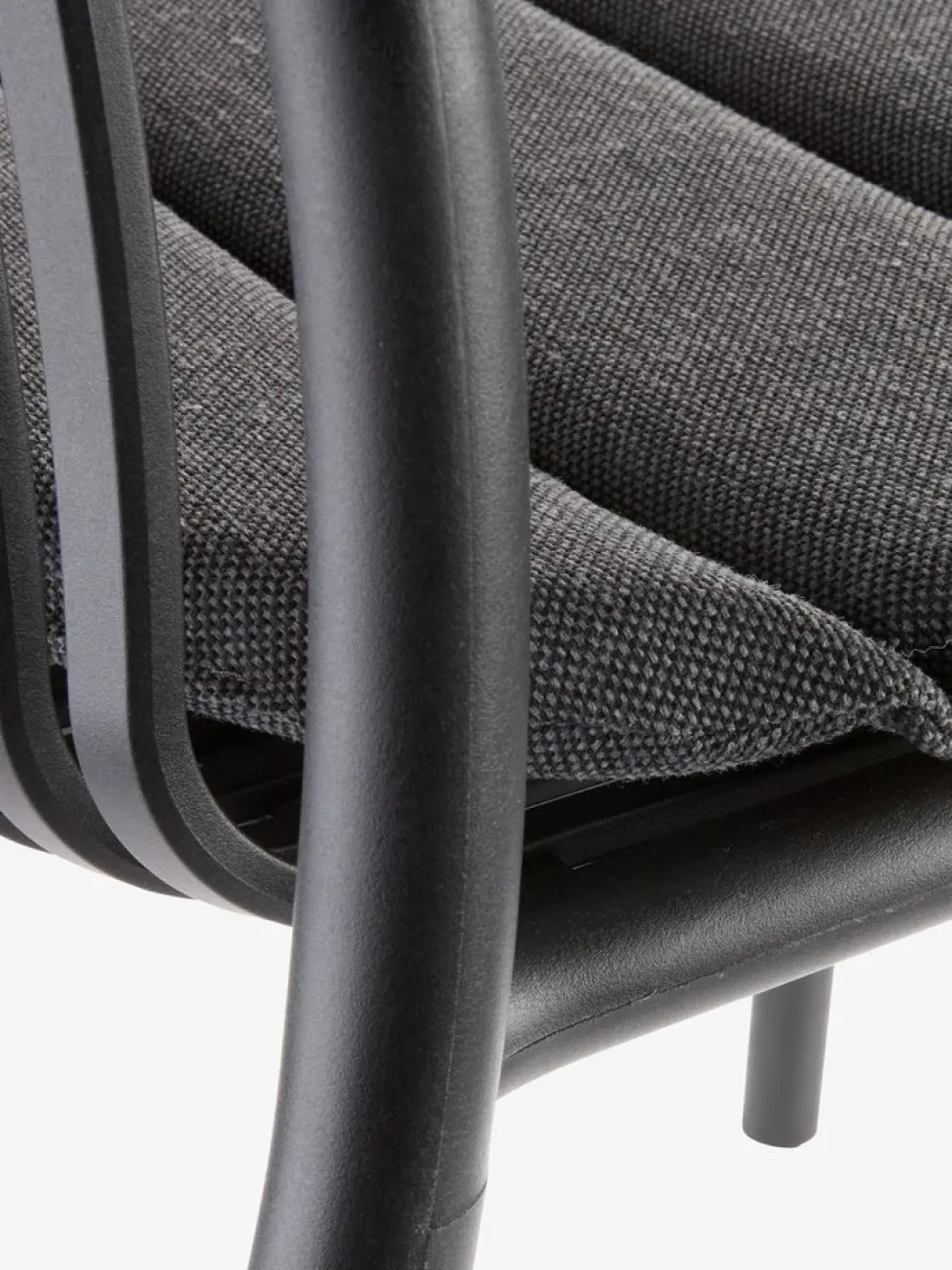 SANDVEDCojín de jardín para silla SANDVED gris oscuro