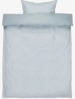 SHEILAGOLDJuego funda nórdica hilo teñido SHEILA 155x220 azul