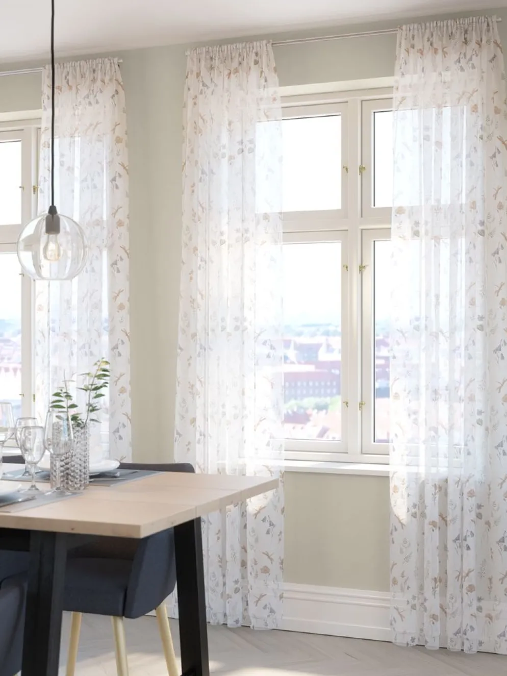 SILJANCortina SILJAN 1x140x300 estampado