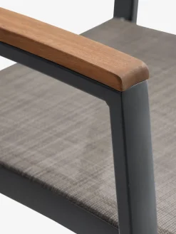 SIRDAL + SIRDALMesa SIRDAL L91 madera dura + 4 sillas SIRDAL gris