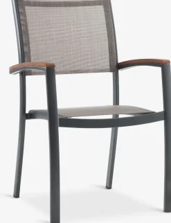 SIRDAL + SIRDALMesa SIRDAL L211 madera dura + 4 sillas SIRDAL gris