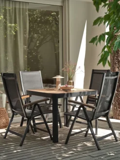 SIRDALMesa de jardín SIRDAL A91xL91 madera dura