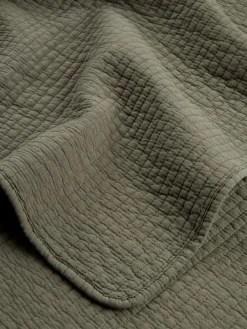 SIVBLOMManta acolchada SIVBLOM 130x180 verde oscuro