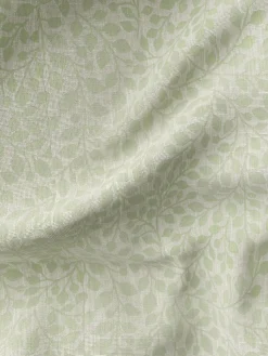 SKASENCortina SKASEN 1x140x300 hojas verde empolvado