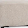 SKEJBYMódulo de sofá SKEJBY chaise longue/puf tela beis