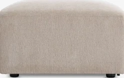 SKEJBYMódulo de sofá SKEJBY chaise longue/puf tela beis